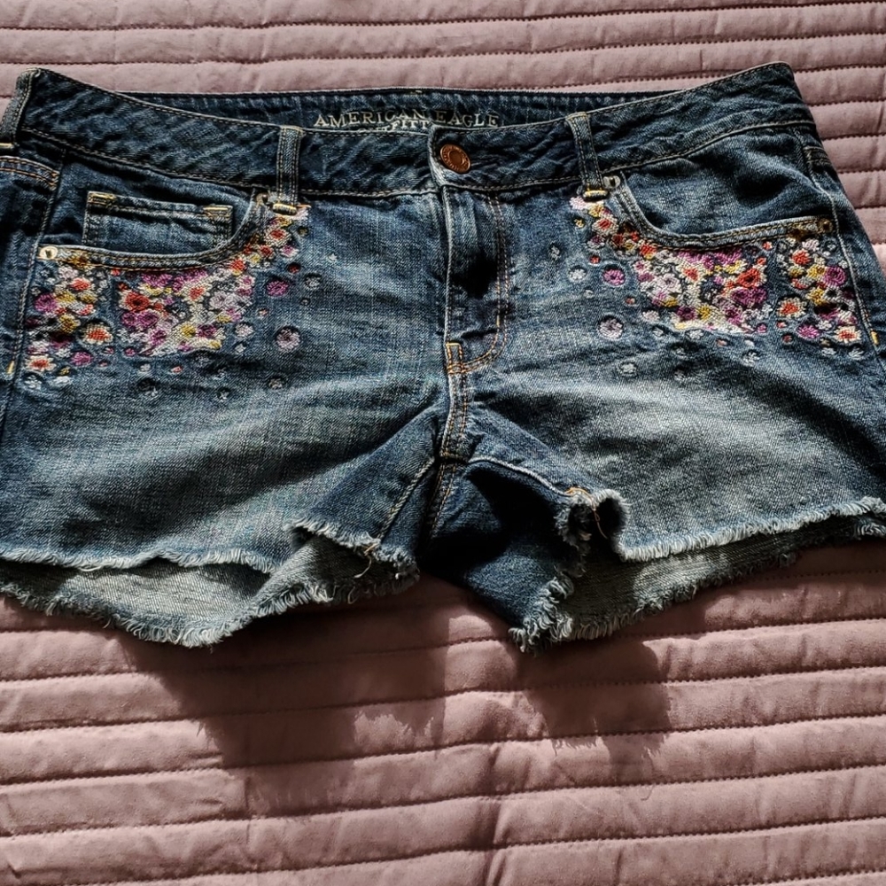 AEO Beautiful Jean Shorts